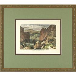 Thomas Moran, Steel Engraving