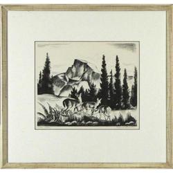 Alfred Wands, Lithograph