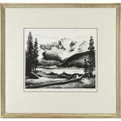 Alfred Wands, Lithograph