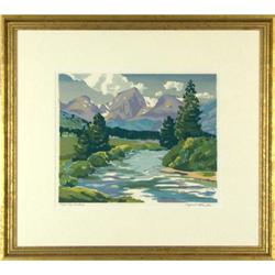 Alfred Wands, Serigraph