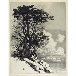 George Elbert Burr, Etching