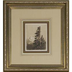 George Elbert Burr, Etching