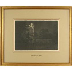 George Elbert Burr, Aquatint Etching
