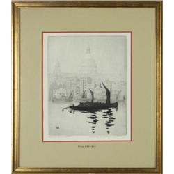 George Elbert Burr, Drypoint Etching