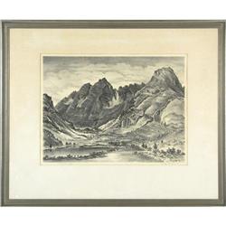 Adolf Dehn, Lithograph