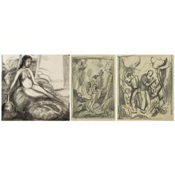 John E. Thompson, 3 Sketches