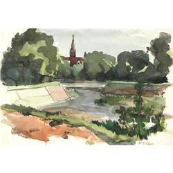 Verna Versa, Watercolor