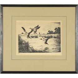 Hans Kleiber, Etching