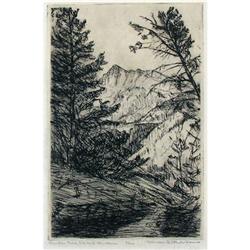 Branson Stevenson, Drypoint Etching