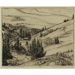 Branson Stevenson, Etching