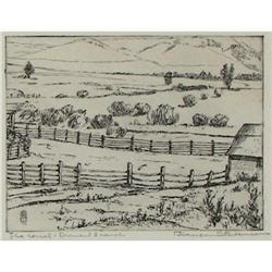 Branson Stevenson, Etching