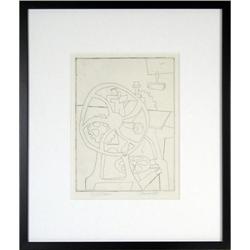 Mary Chenoweth, Etching