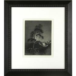 George Elbert Burr, Etching