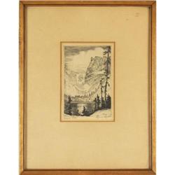 Lyman Byxbe, Etching