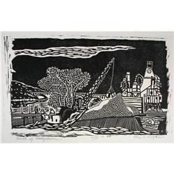 John C. Rogers, Woodblock