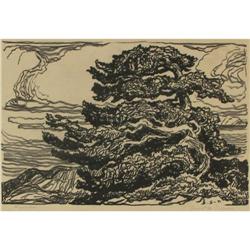 Birger Sandzen, Lithograph