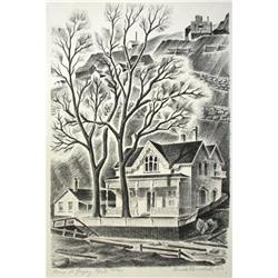 Arnold Ronnebeck, Lithograph