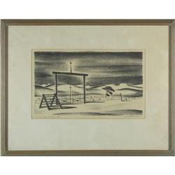 Arnold Ronnebeck, Lithograph