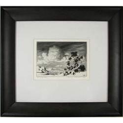 George Elbert Burr, Drypoint Etching