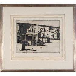 Wolfgang Pogzeba, Etching