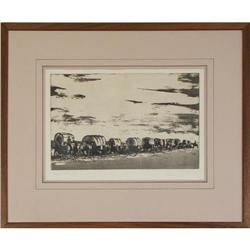 Wolfgang Pogzeba, Etching