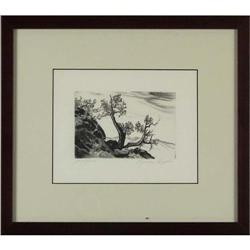 Lyman Byxbe, Etching