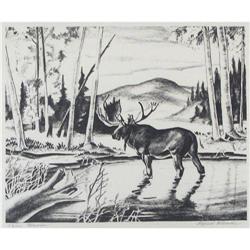 Alfred Wands, Lithograph