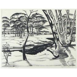 Alfred Wands, Lithograph