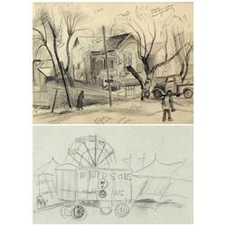 Nadine Drummond, Pencil Sketches