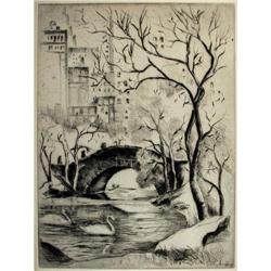 Sally Lustig, Drypoint Etching