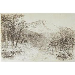 Clarence Leach, Etching