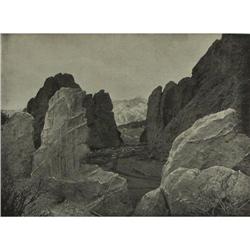 Etching, Garden of the Gods