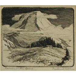 Frederick Robbins, Drypoint Etching