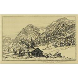 Richardson Rome, Etching