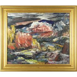 Shorty Powell, Oil on Board