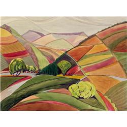 Margaret Tee, Watercolor