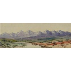 Clarence Leach, Watercolor