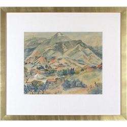 Leola Adams, Watercolor