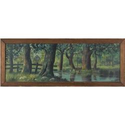 Harriet Freeman Wright, Oil on Board