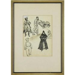 Boardman Robinson, Pen & Ink