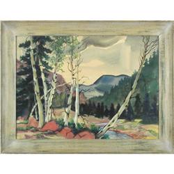 Gale Stockwell, Watercolor