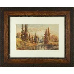 L. Douglas, Watercolor