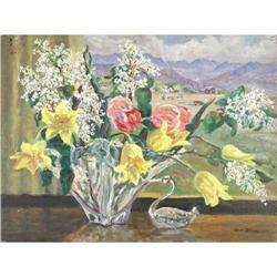 Irene Fowler, Oil on Board