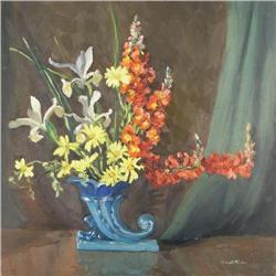 Irene Fowler, Oil on Board