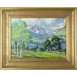 Alfred Wands, Oil on Board