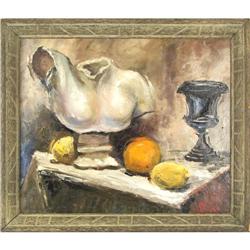 Inez Tatum, Oil on Board