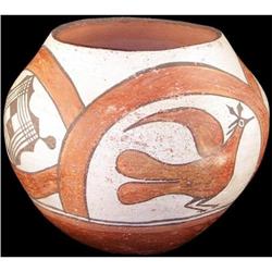 Zia Jar with 2 Large Birds