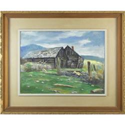 Herndon Davis, Oil on Board