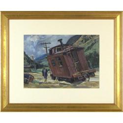 Herndon Davis, Gouache