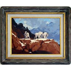 John Tayson, Oil on Board